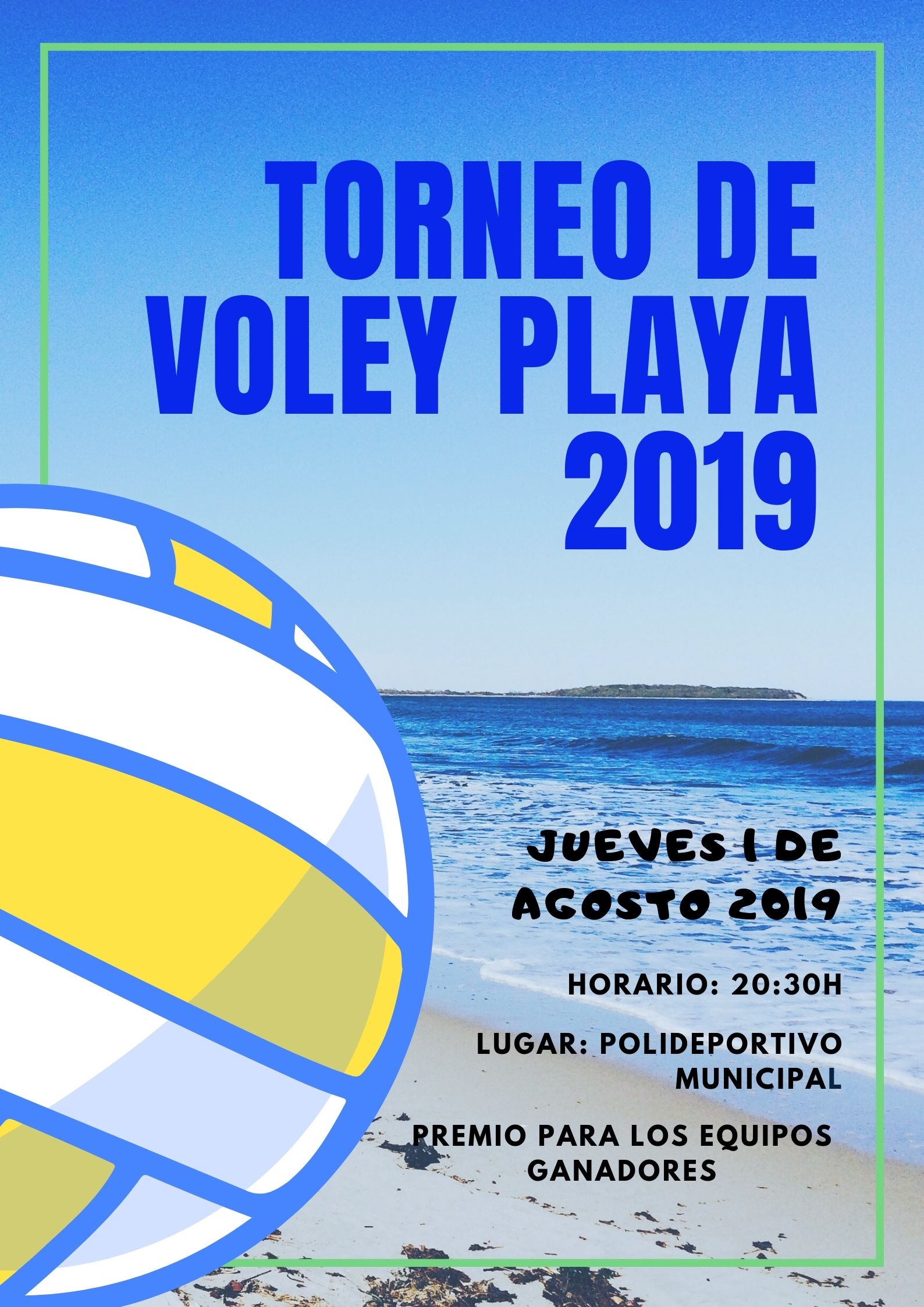 Torneo de voley playa_ 2019