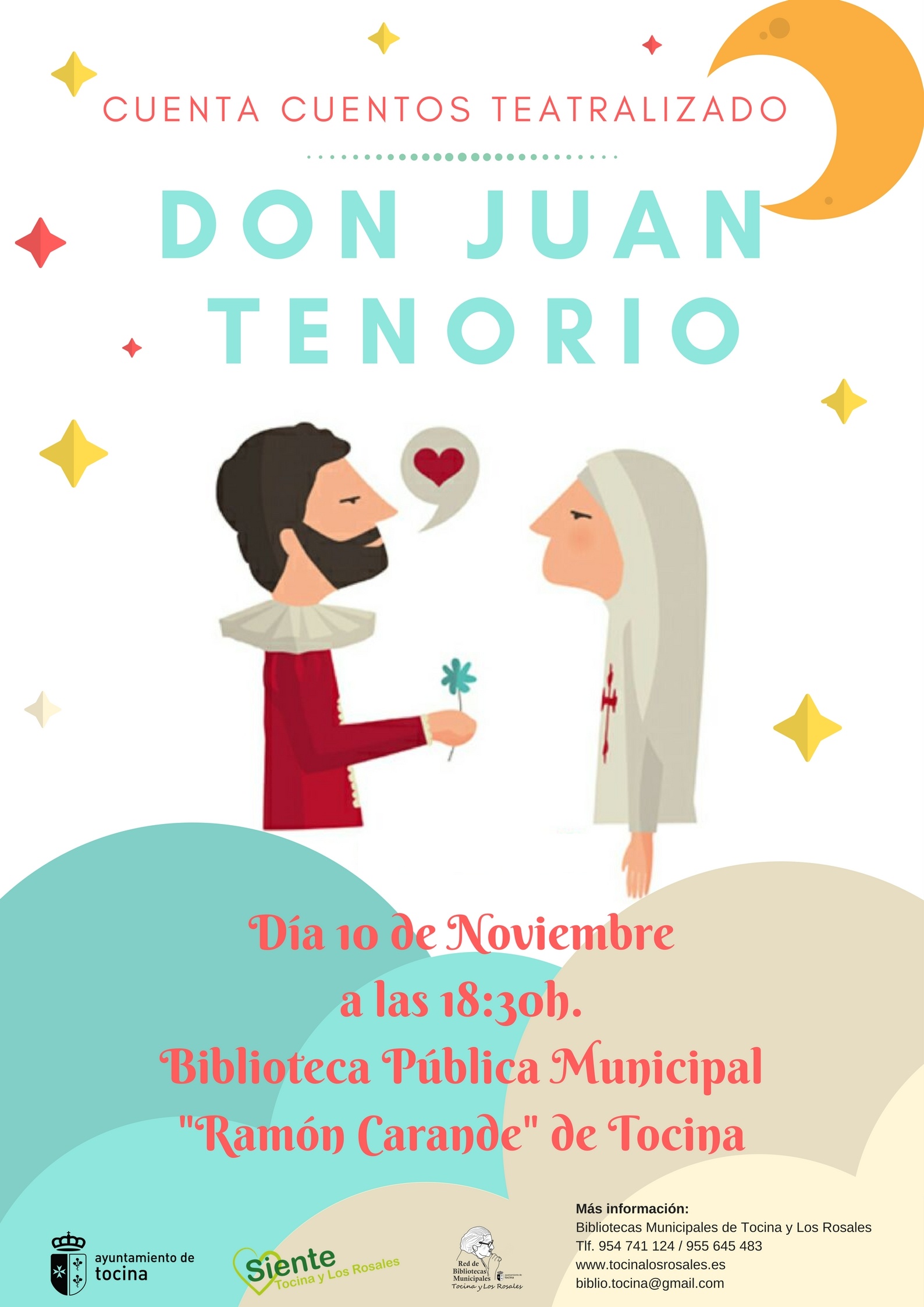 Cartel. Cuenta Cuentos.Don Juan Tenorio. Nov. 17