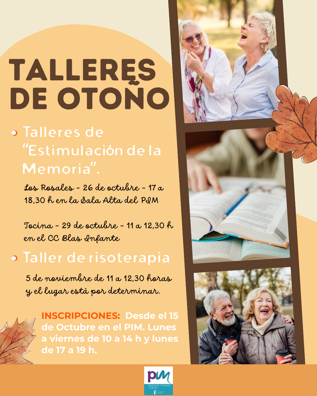 Cartel Talleres de oton¿o