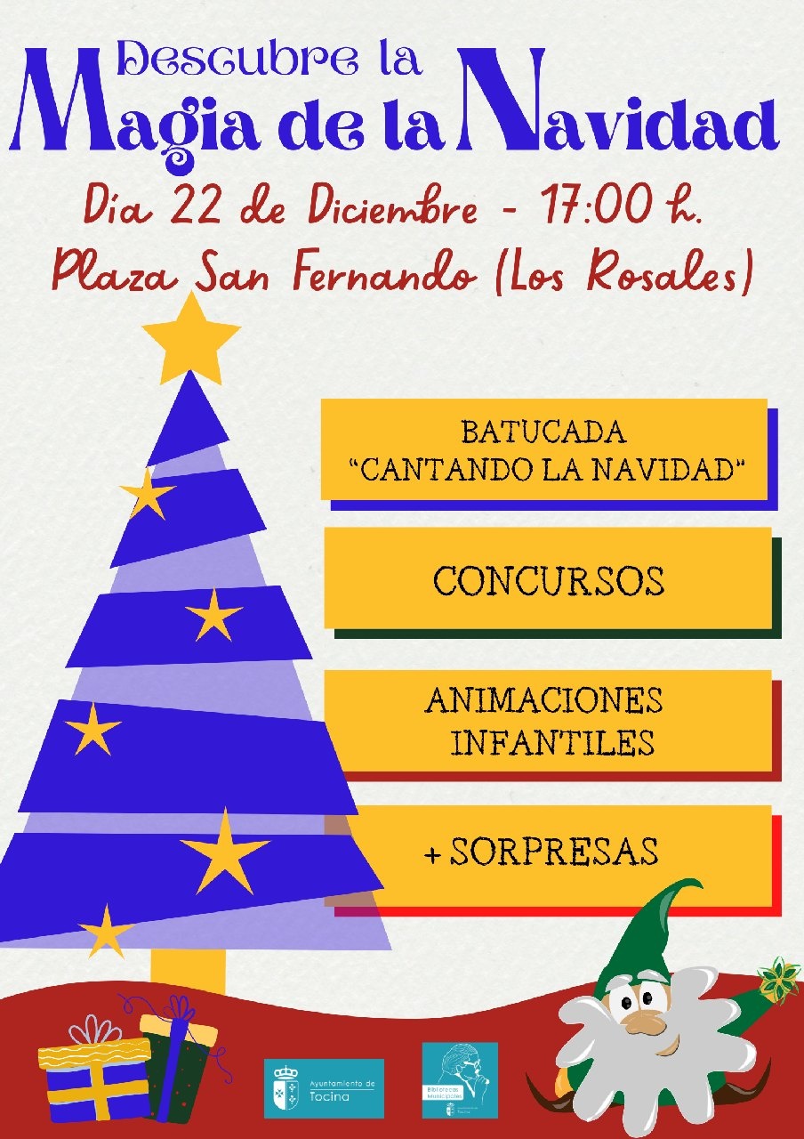 Cartel.Descubre Navidad