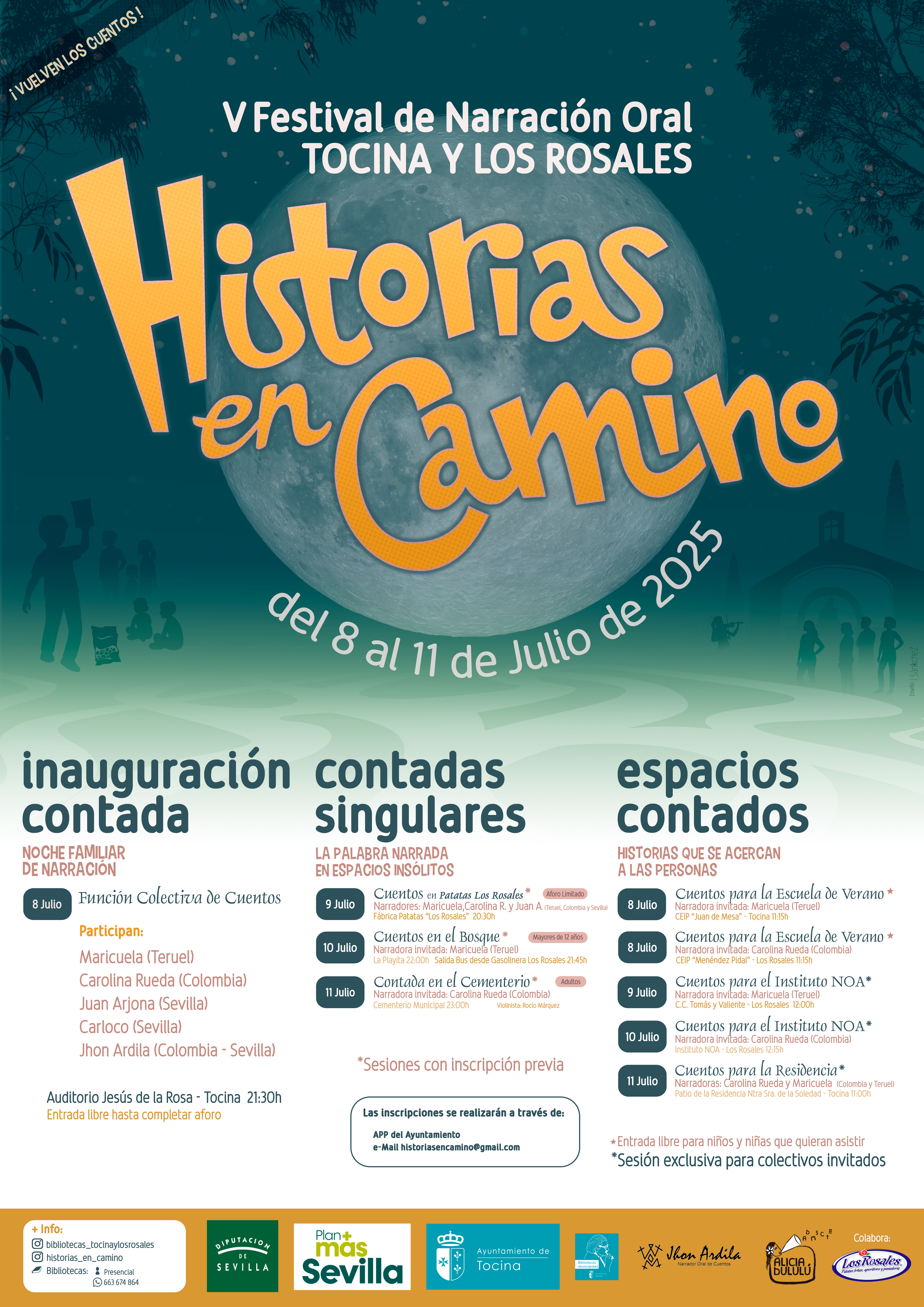 HISTORIAS EN CAMINO 2025 - Cartel Final