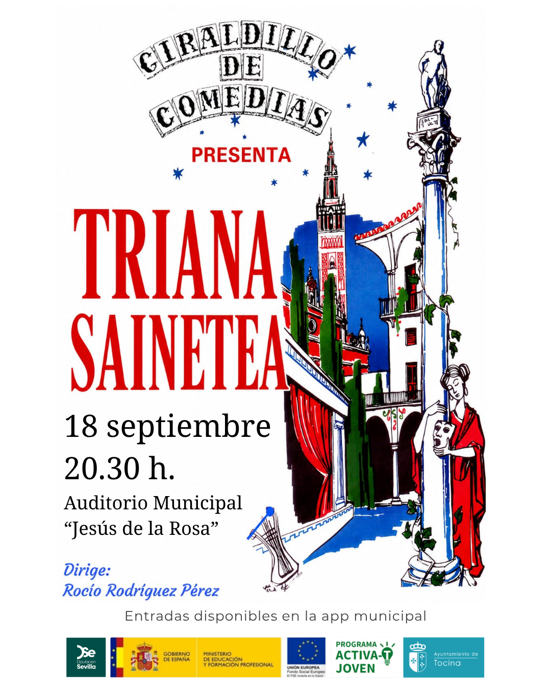 Cartel Triana Sainetea