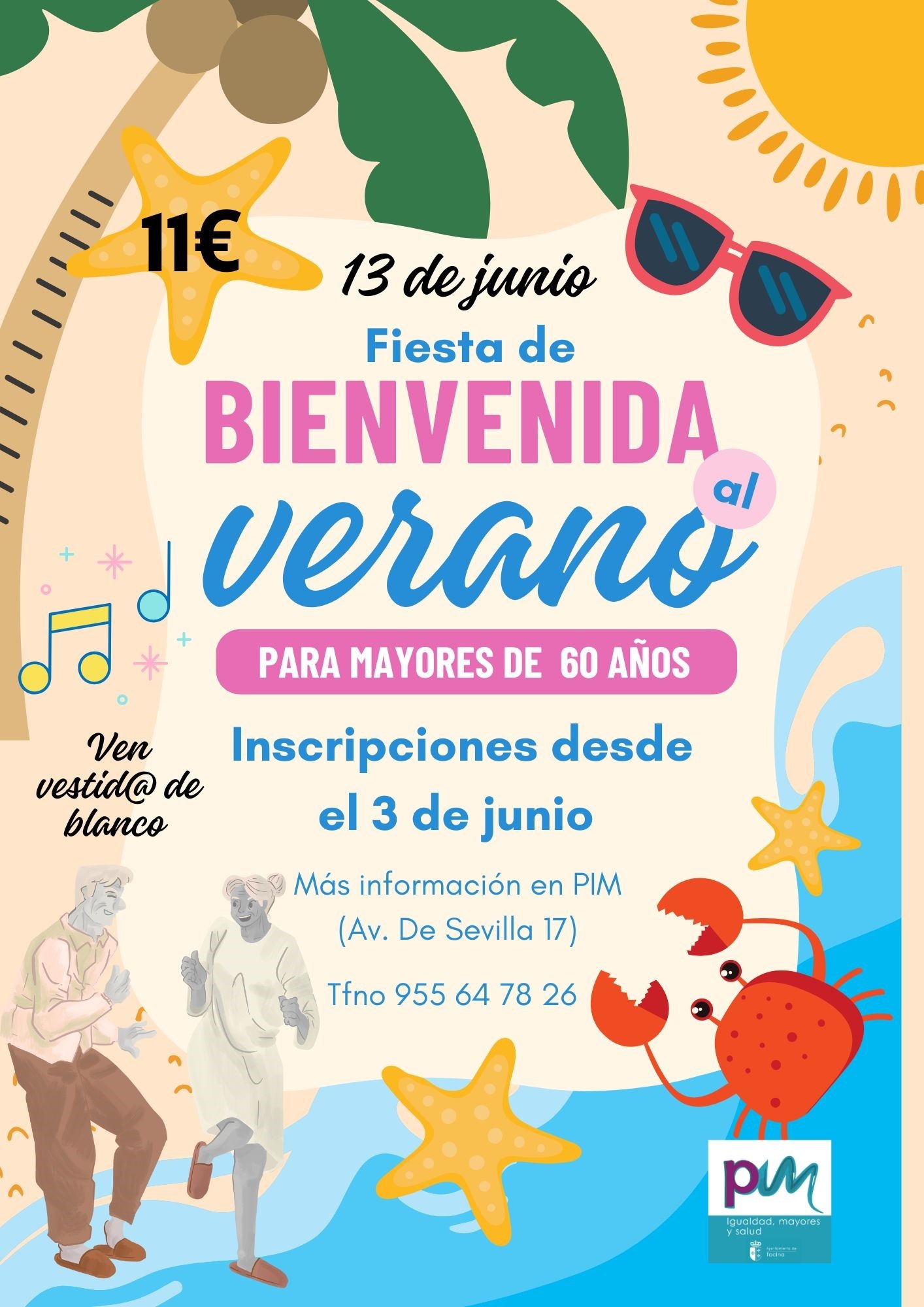 Cartel fiesta Verano