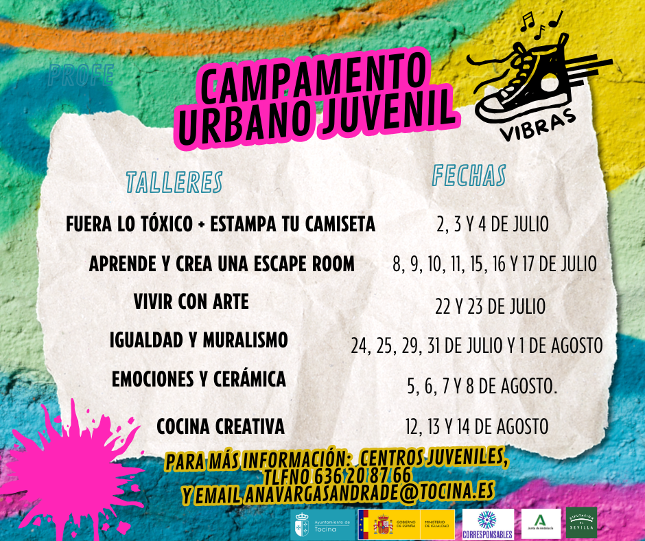 campamento urbano para jóvenes